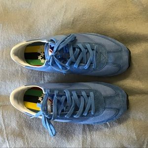 Blue Brooks walking shoes